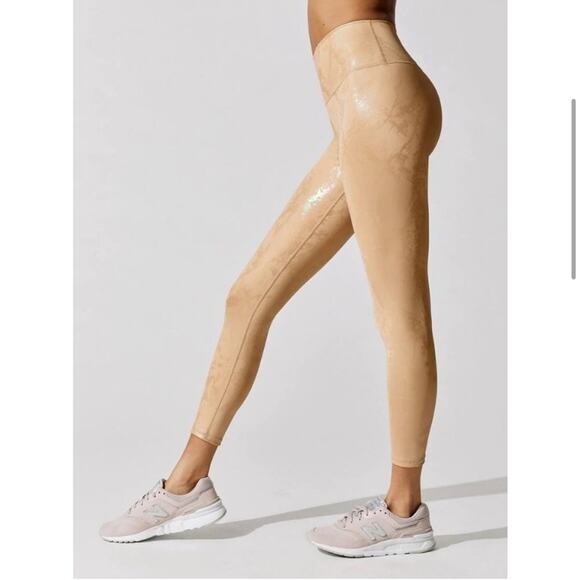 NWT Carbon38 Metallic Snake High Rise 7/8 Legging - Picture 12 of 12